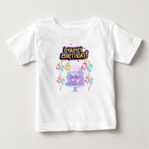 Födelsedagsfest Gnistra Flicka t-skjorta T Shirt