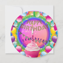 Födelsedagsfest inbjudan