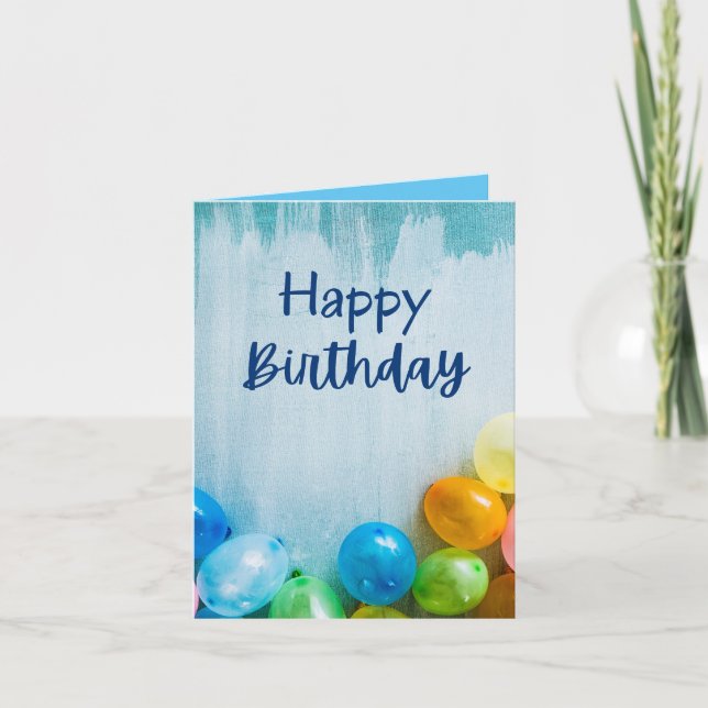 Födelsedagsfest inbjudan (Framsida)