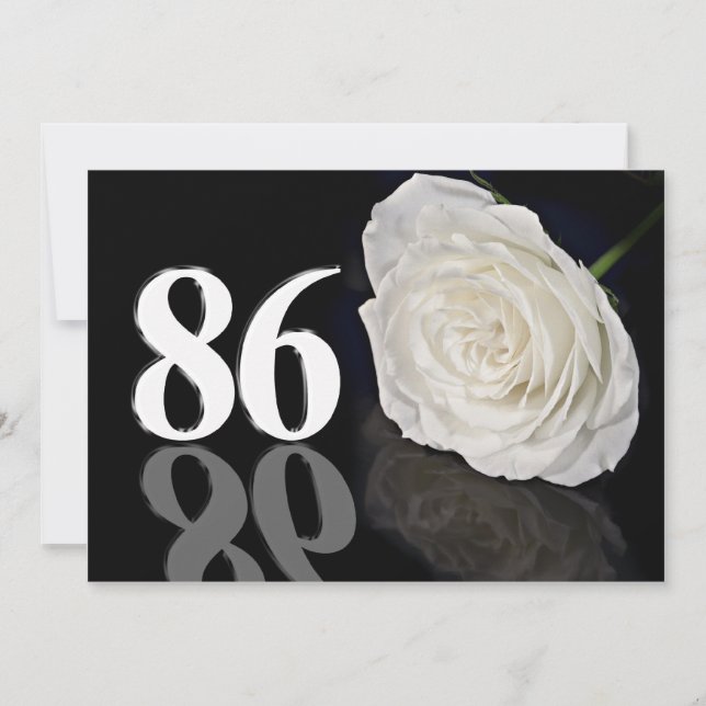 Födelsedagsfest inbjudan 861 år gammal (Framsida)