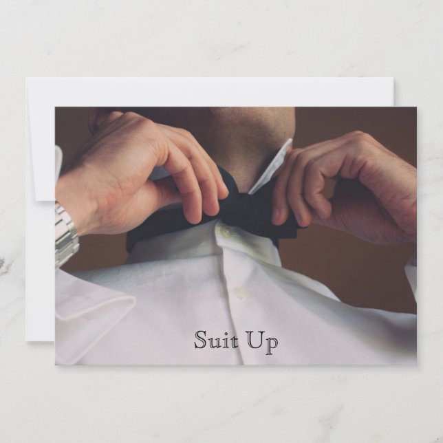 Födelsedagsfest inbjudan för en grabb (Framsida)