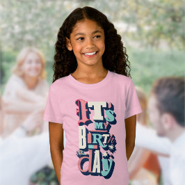 Födelsedagsfest inbjudan t shirt