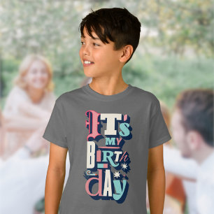 Födelsedagsfest inbjudan t shirt