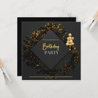 födelsedagsfest inbjudningar