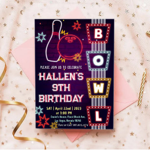 Födelsedagsfest Inbjudningar