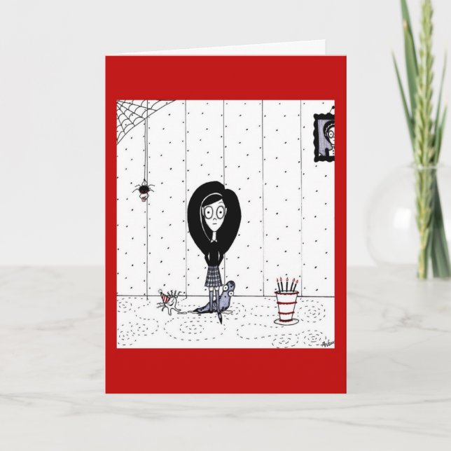 Födelsedagsfest Kort (Framsida)