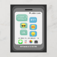 Födelsedagsfest med Emoji