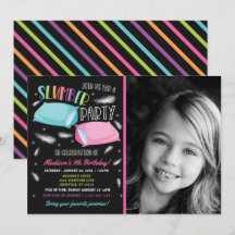 Födelsedagsfest med regnbågstema - Soverparty - Fo