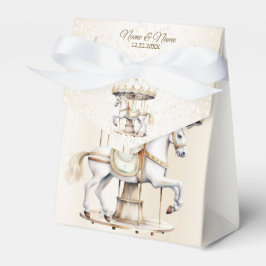 Födelsedagsfest Merry Go Round Circus Carnival Presentaskar