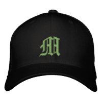 Födelsedagsfest Monogram Broderad Hatt