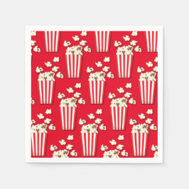 Födelsedagsfest Napkins för filmovie Theater Popco Pappersservett