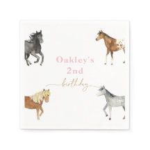 Födelsedagsfest Napkins