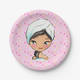 födelsedagsfest papprare tallrikar