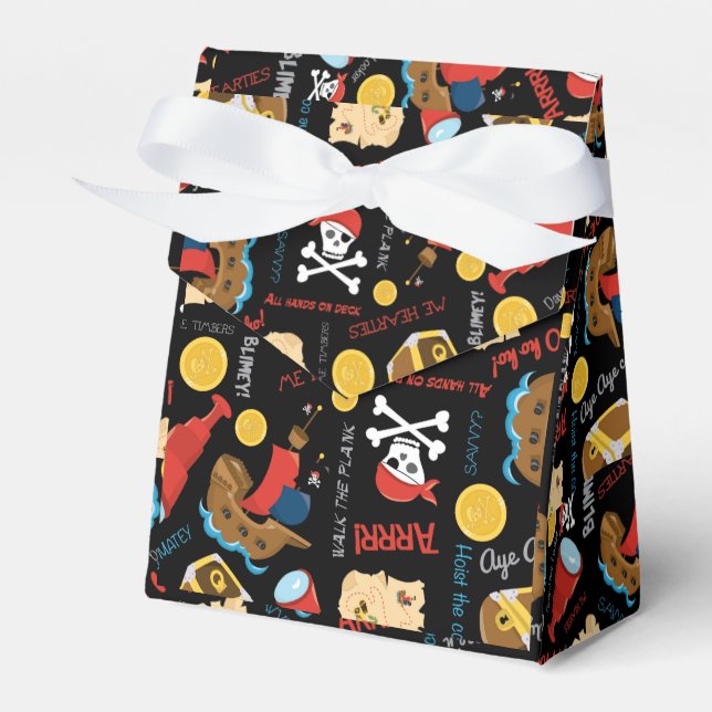FÖDELSEDAGSFEST PIRAT PRESENTASKAR (Framsidan Sidan)