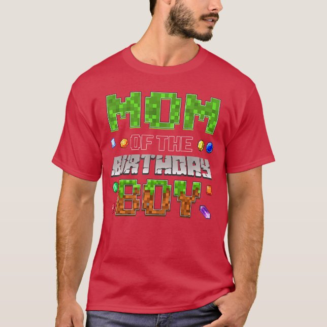 Födelsedagsfest retropresent t shirt (Framsida)