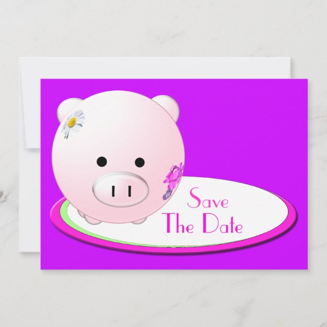 Födelsedagsfest Spara Datumet (Framsida)