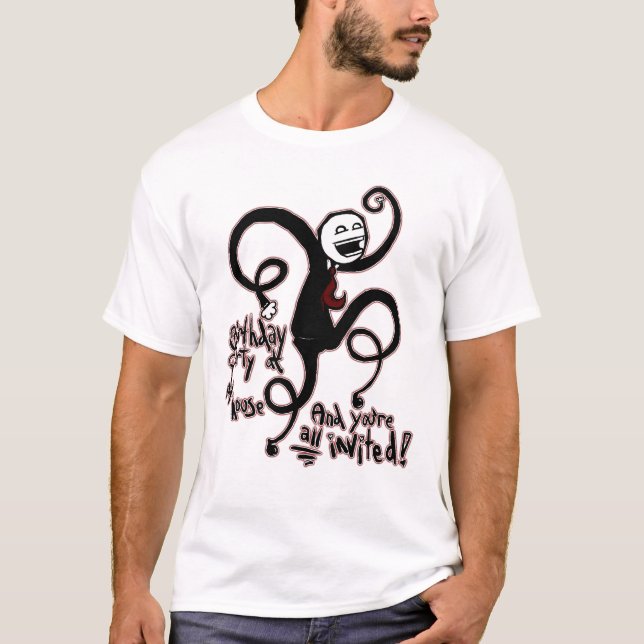 Födelsedagsfest! T-shirt (Framsida)