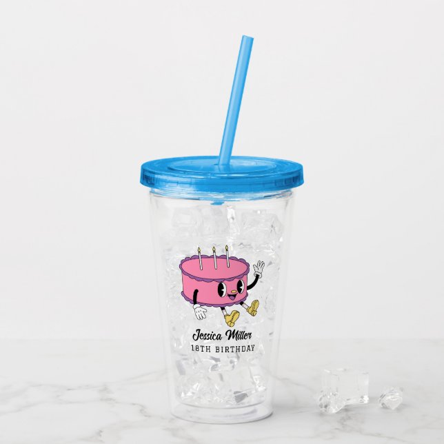 FÖDELSEDAGSFEST TAKE AWAY MUGG (Baksida Ice)