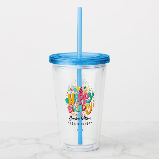 FÖDELSEDAGSFEST TAKE AWAY MUGG (Framsida)