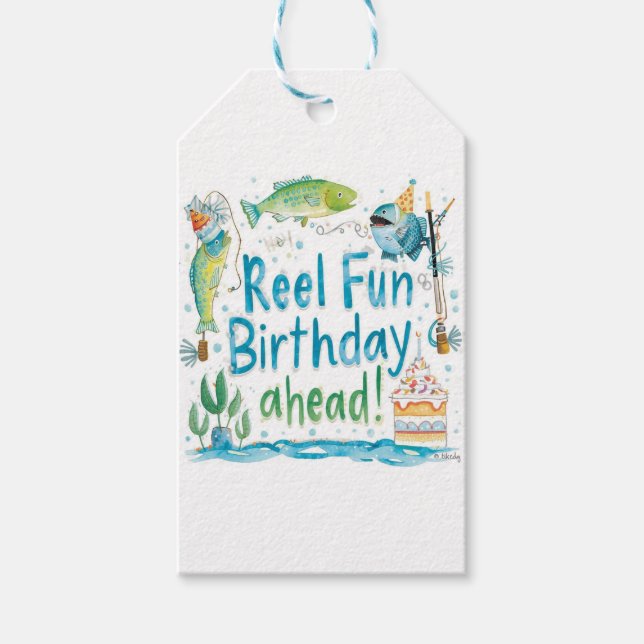 Födelsedagsfesten Älskare Presentetikett (Framsidan)