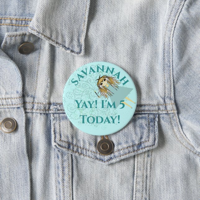 Födelsedagsfesten Animera magiska dagar Knapp (In Situ)