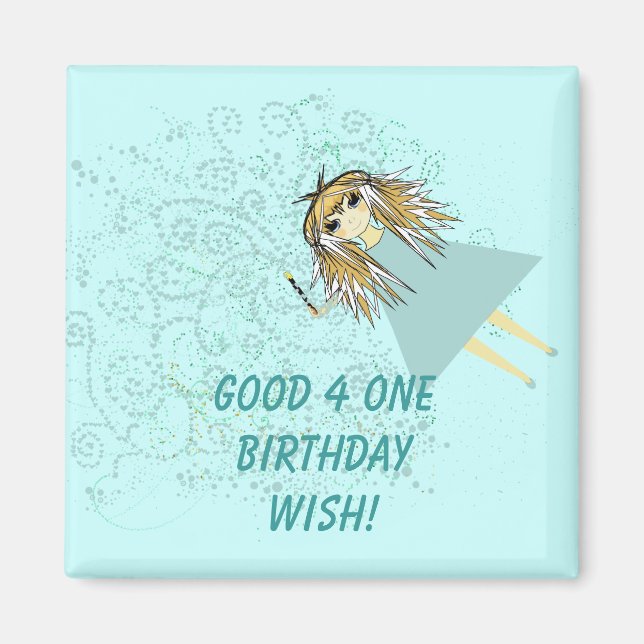 Födelsedagsfesten Animera magiska dagar Magnet (Framsidan)