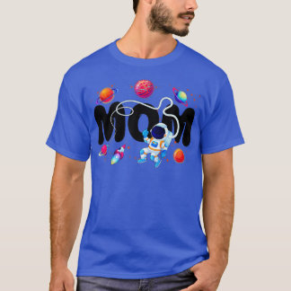 Födelsedagsfesten Astronaut Space T mamma yttre pl Shirt