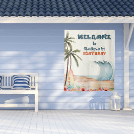 Födelsedagsfesten Big One Beach Surfa