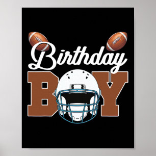 Födelsedagsfesten Boys Tod från Birthday Boy Kids Poster