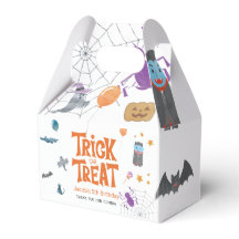Födelsedagsfesten bus eller godis Halloween Creatu