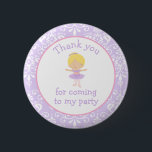 Födelsedagsfesten Cute Blonde Ballerina Knapp<br><div class="desc">En söt födelsedagsknapp/badge med ord "Tack för att du kom till mitt party" som kan ändras till kostym till dina egna behov. Matchningsinbjudan, tackkort, Pappert Tallrikar, Pappert Kopp, Pappra Napkins och andra party-tillbehör finns också tillgängliga i min butik för att skapa ett underbart party-set eller tema. Allt du behöver för...</div>