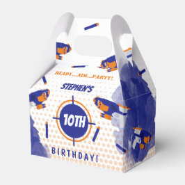 Födelsedagsfesten Dart Gun Battle Krig Boys Presentaskar