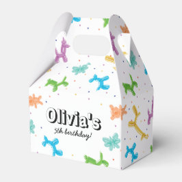 Födelsedagsfesten för färgstarka, färgstarka, ball presentaskar