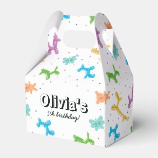 Födelsedagsfesten för färgstarka, färgstarka, ball presentaskar