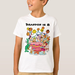 Födelsedagsfesten för Flintstones   T-shirt