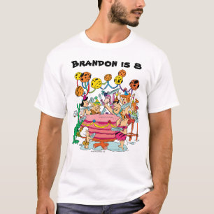 Födelsedagsfesten för Flintstones Tee Shirt