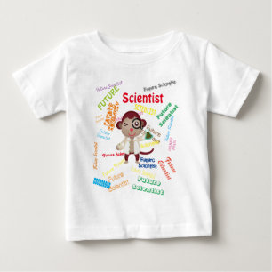 Födelsedagsfesten för framtidens forskare i apa t shirt