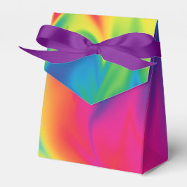 Födelsedagsfesten för regnbåge - färgning - förmån presentaskar