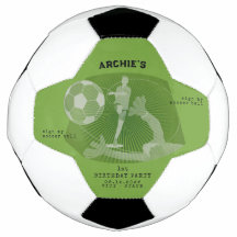 Födelsedagsfesten Fotboll på fotbollsspeldagen i P