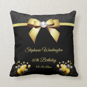 Födelsedagsfesten Glamoral Elegance Kudde