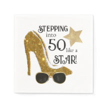 Födelsedagsfesten Guld Glitter