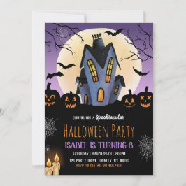 Födelsedagsfesten Halloween, hemlig Inbjudningar