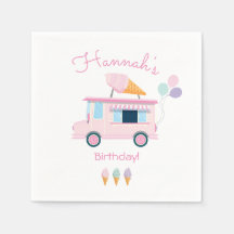 Födelsedagsfesten Ice Cream Lastbil