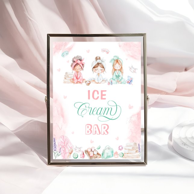 Födelsedagsfesten Ice Cream Pub Spa Poster (Skapare uppladdad)