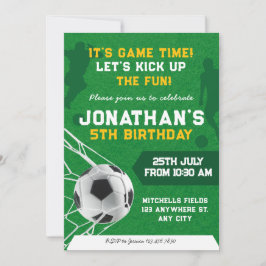 Födelsedagsfesten Idrottskidor för barn Inbjudningar