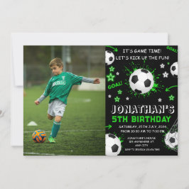 Födelsedagsfesten Idrottskidor för barn Inbjudningar