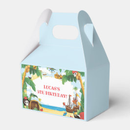Födelsedagsfesten Kids Pirat Frakt Presentaskar