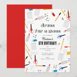 Födelsedagsfesten Kontorsmateriel i skolkonst Inbjudningar