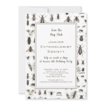 Födelsedagsfesten kryp eller Insekt tema