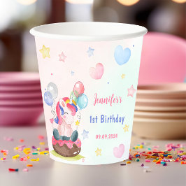 Födelsedagsfesten Magic Unicorn Rainbow